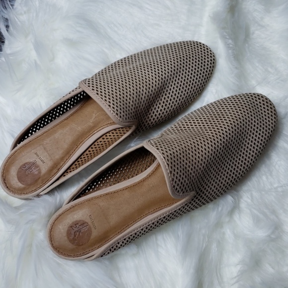 Frye Shoes - Frye perforated mules NWOT